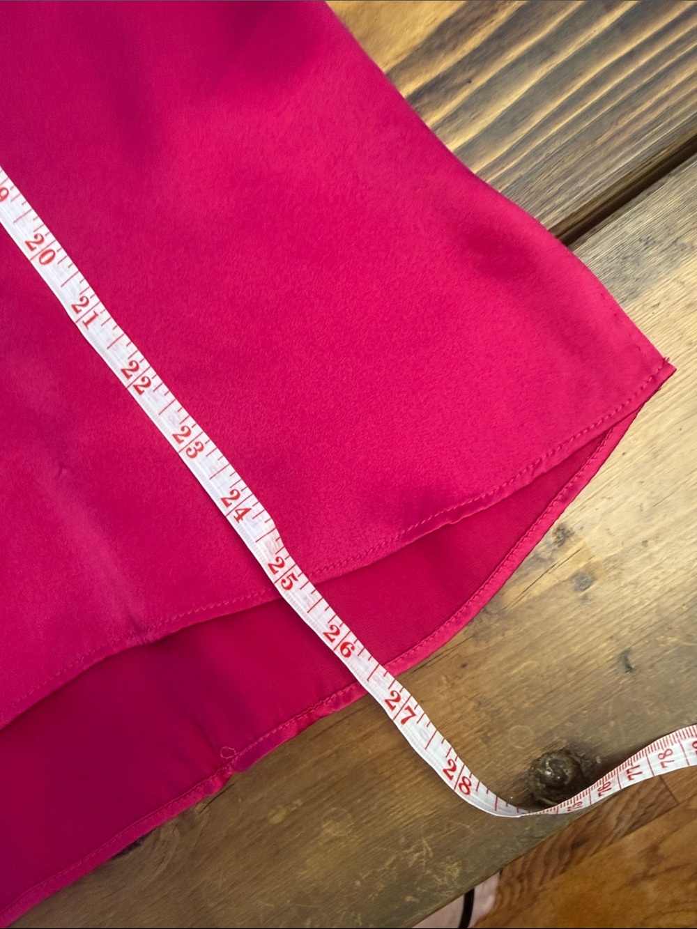 Cami NYC Satin Lace-Trim Camisole in Fuchsia. Size medium. EUC. - Picture 9 of 9